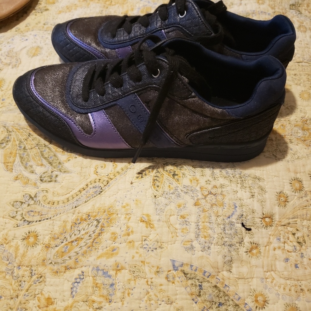 G By Guess Shoe Blue and Black